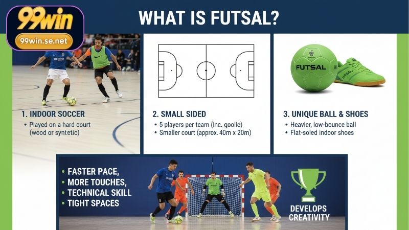 Bóng đá Futsal là gì - Sức hút của bộ môn trong nhà