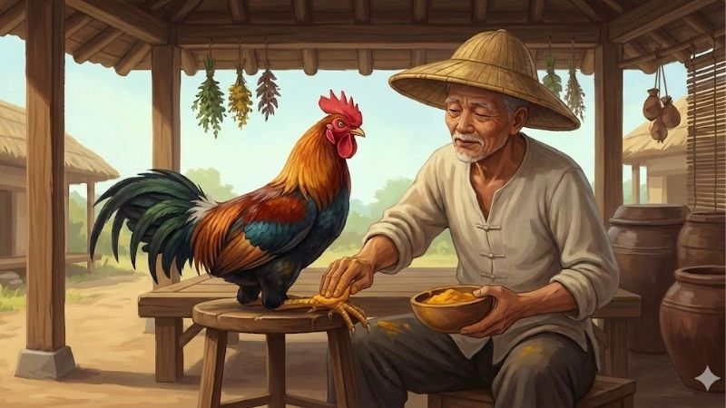 cach-om-bop-nghe-cho-ga-choi