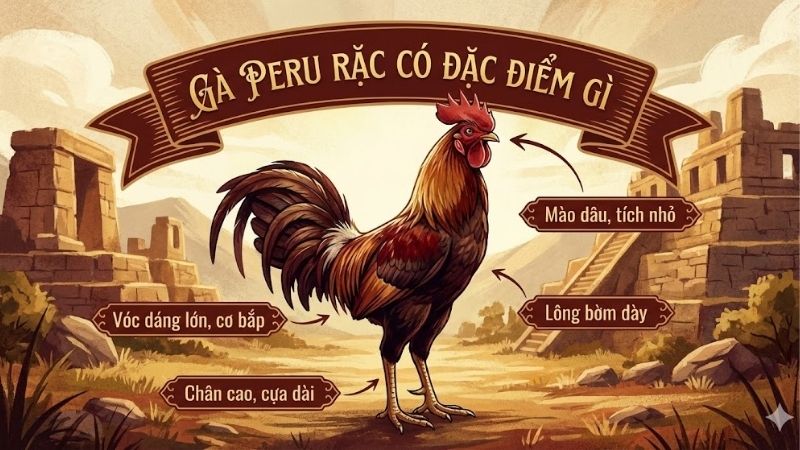 ga-peru-rac-co-dac-diem-gi