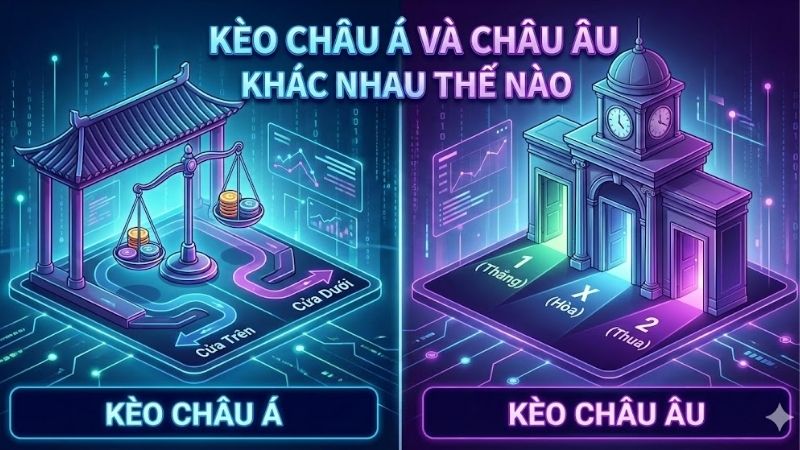Kèo Châu Á và Châu Âu khác nhau thế nào 3 keo-chau-a-va-chau-au-khac-nhau-the-nao